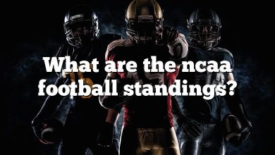 What are the ncaa football standings?