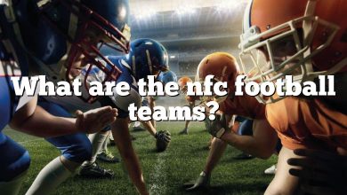 What are the nfc football teams?