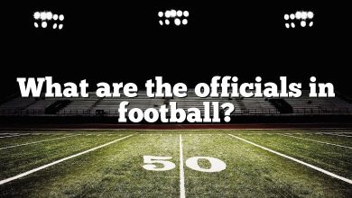 What are the officials in football?