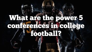 What are the power 5 conferences in college football?