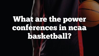 What are the power conferences in ncaa basketball?