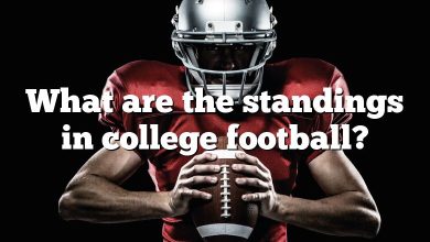 What are the standings in college football?