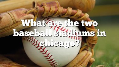 What are the two baseball stadiums in chicago?