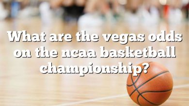 What are the vegas odds on the ncaa basketball championship?