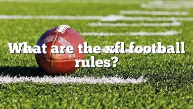 What are the xfl football rules?