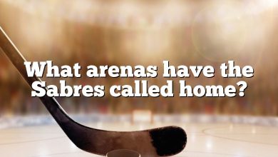 What arenas have the Sabres called home?