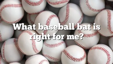 What baseball bat is right for me?