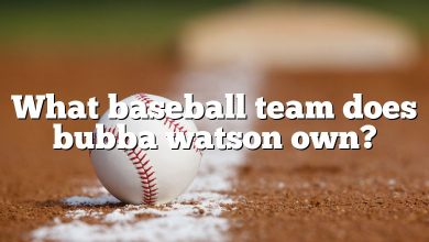 What baseball team does bubba watson own?