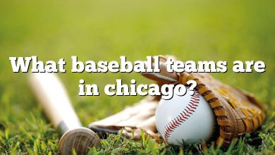 What baseball teams are in chicago?