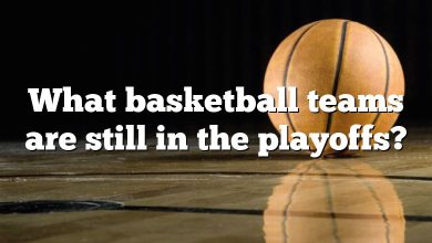 What basketball teams are still in the playoffs?