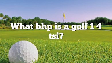 What bhp is a golf 1 4 tsi?