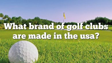 What brand of golf clubs are made in the usa?