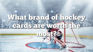 What brand of hockey cards are worth the most?