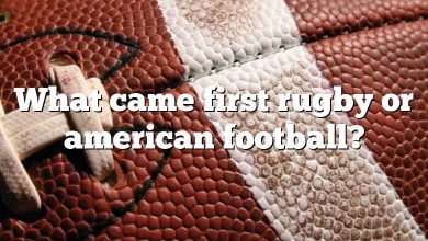 What came first rugby or american football?
