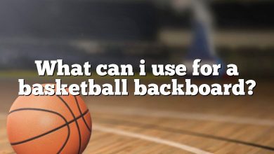 What can i use for a basketball backboard?