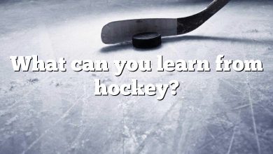 What can you learn from hockey?
