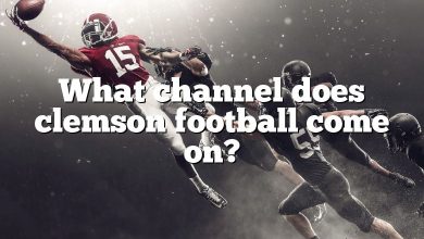 What channel does clemson football come on?