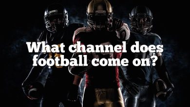 What channel does football come on?