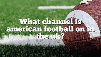 What channel is american football on in the uk?