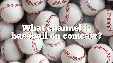 What channel is baseball on comcast?