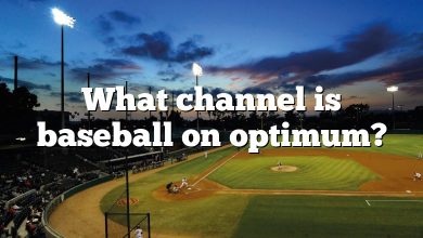 What channel is baseball on optimum?
