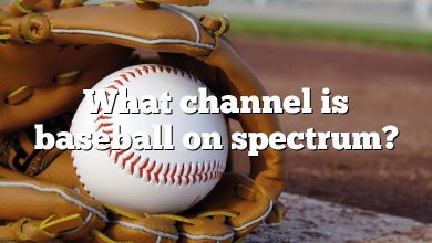 What channel is baseball on spectrum?