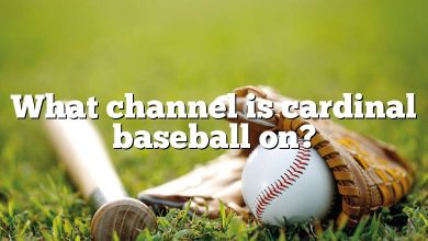 What channel is cardinal baseball on?