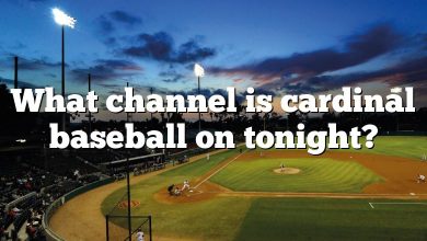 What channel is cardinal baseball on tonight?