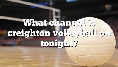 What channel is creighton volleyball on tonight?