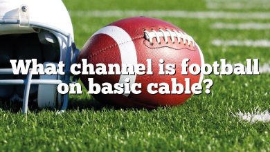 What channel is football on basic cable?