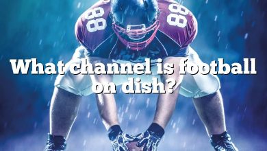 What channel is football on dish?