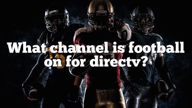 What channel is football on for directv?