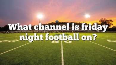 What channel is friday night football on?