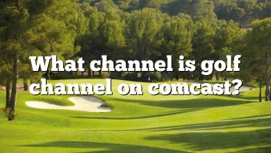 What channel is golf channel on comcast?