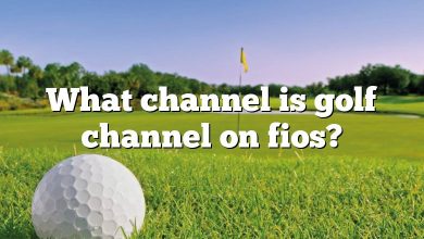 What channel is golf channel on fios?