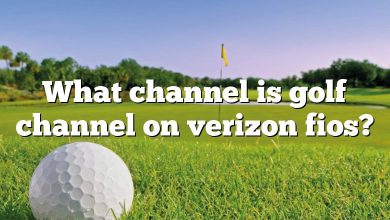 What channel is golf channel on verizon fios?