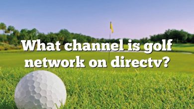 What channel is golf network on directv?