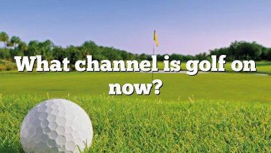 What channel is golf on now?