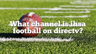 What channel is ihsa football on directv?