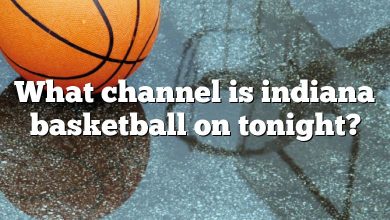 What channel is indiana basketball on tonight?