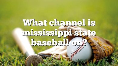 What channel is mississippi state baseball on?