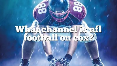 What channel is nfl football on cox?