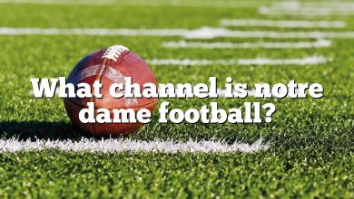 What channel is notre dame football?