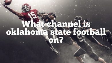What channel is oklahoma state football on?