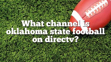 What channel is oklahoma state football on directv?