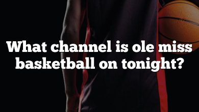 What channel is ole miss basketball on tonight?