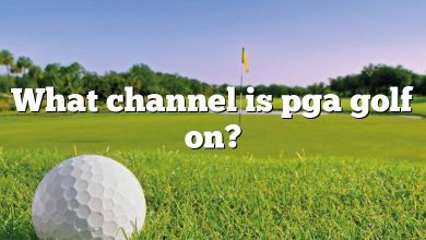 What channel is pga golf on?