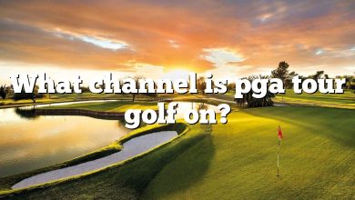 What channel is pga tour golf on?