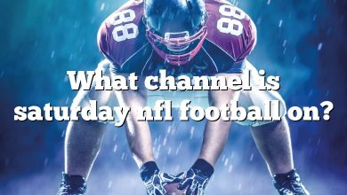 What channel is saturday nfl football on?