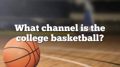What channel is the college basketball?